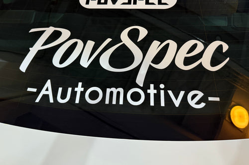 Pov Spec Automotive Sticker